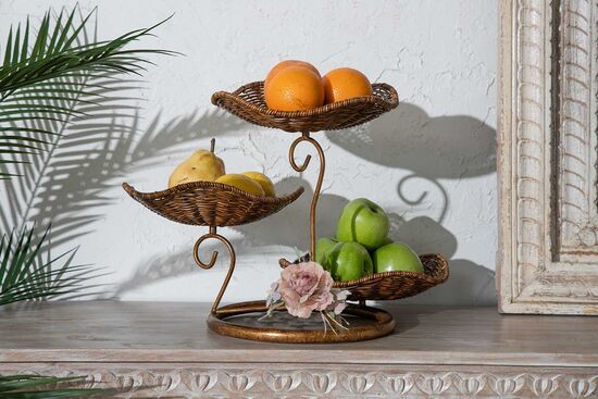 FLORAL 3 KATLI SUNUMLUK 48X33 CM (SPT-339)
