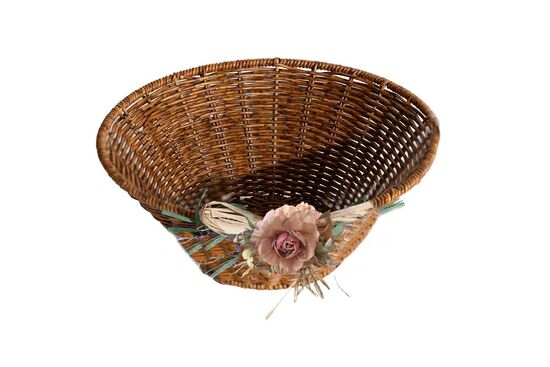 FLORAL DERİN KASE (L) 13X25X10 CM (SPT-290)