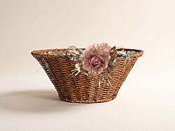 FLORAL DERİN KASE (L) 13X25X10 CM (SPT-290) - KASE