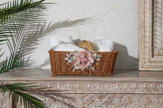 FLORAL DİKD. SEPET (L) 26X36 CM (SPT-275)