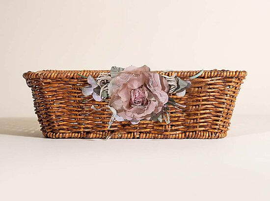 FLORAL DİKD. SEPET (L) 26X36 CM (SPT-275) - 1