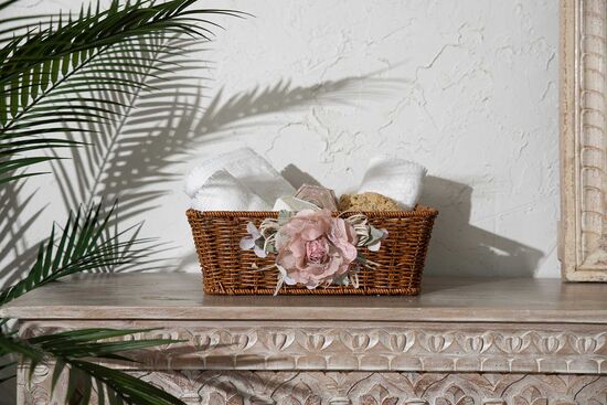 FLORAL DİKD. SEPET (M) 23X33 CM (SPT-275)