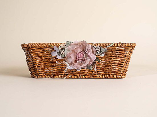 FLORAL DİKD. SEPET (M) 23X33 CM (SPT-275) - 1