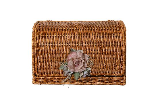 FLORAL EKMEK SEPETİ 21X35X22 CM (SPT-272)