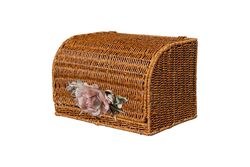 FLORAL EKMEK SEPETİ 21X35X22 CM (SPT-272) - Thumbnail