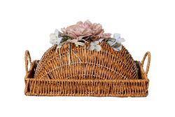 TEPSİ - FLORAL KAPAKLI DİKD. TEPSİ (M) 25X35 CM (SPT-279)