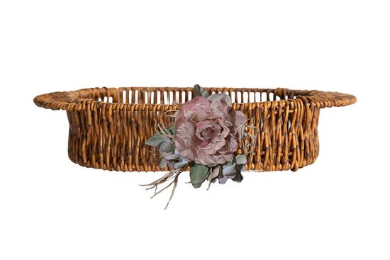 FLORAL OVAL TEPSİ (M) 20X35 CM (SPT-270)