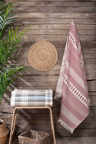 FOLDEN 50X80 PESTEMAL HAVLU MERCAN (STK) - 1