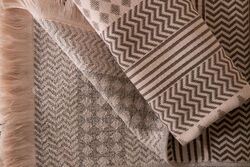FOLDEN PESTAMAL HAVLU SET 2 PRC KAHVE (50X80 + 70X140) - 3