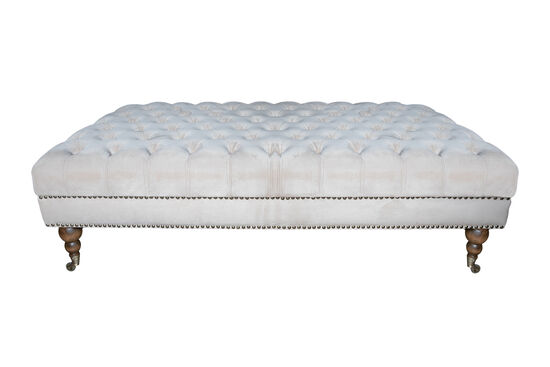 FOR KAPİTONE PUF BEJ 80x140x45cm (LETTO 2604)