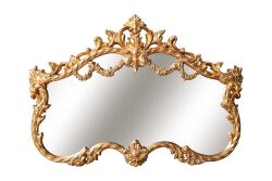 FP-316 AYNA 128,5x90x6cm ANTİK GOLD (IC OLCU 58x120cm) - KERVAN