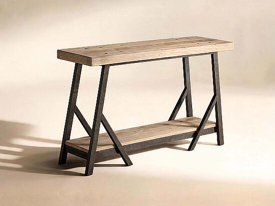 FRAME TIRNAK KAHVE 38x152x76cm 278374-2344 - 2