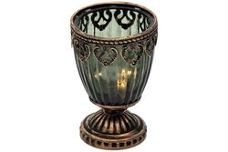 HSH-KRVN ORTAK - FX38258 LED ISIKLI FENER YESIL 8.5x8.5x13cm