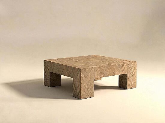 GARRİSON ORTA SEHPA KARE KAHVE 122x122x41cm 322301-1302 - 2
