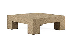 GARRİSON ORTA SEHPA KARE KAHVE 122x122x41cm 322301-1302 - 4