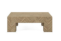 GARRİSON ORTA SEHPA KARE KAHVE 122x122x41cm 322301-1302 - 3