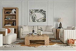 GARRİSON ORTA SEHPA KARE KAHVE 122x122x41cm 322301-1302 - 7