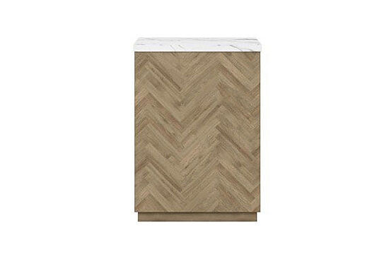 GARRİSON YAN SEHPA KARE KAHVE 46x46x64cm 322309-1302 - 1