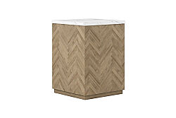 GARRİSON YAN SEHPA KARE KAHVE 46x46x64cm 322309-1302 - 2