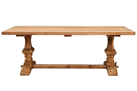 GENEVO YEMEK MASASI TEAK 180x100x78cm - 2