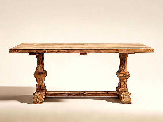 GENEVO YEMEK MASASI TEAK 180x100x78cm - 2
