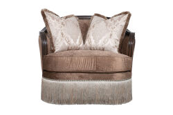 GİOVANNA TEKLİ KOLTUK KAHVE 70x110x98cm - KERVAN