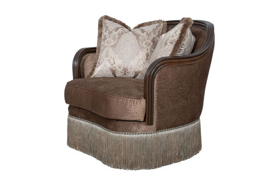 GİOVANNA TEKLİ KOLTUK KAHVE 70x110x98cm - 2