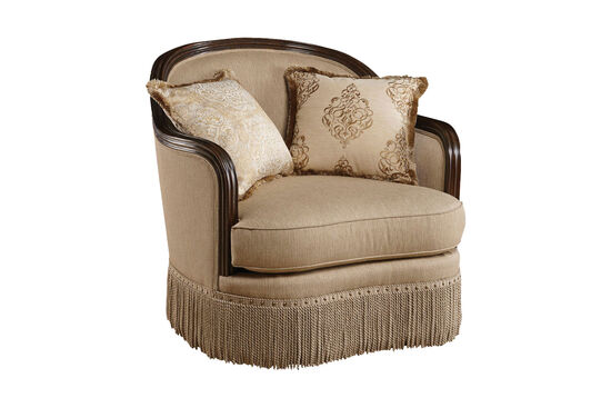 GİOVANNA TEKLİ KOLTUK KOYU BEJ 103x108x102cm 509503-5327AB - 1
