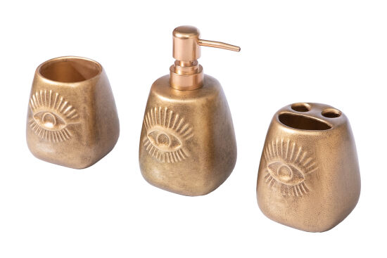 GÖZ BANYO SET 3'LÜ ZYB2233 (SIVI SABUNLUK-DIS FIRCALIK-PAMUKLUK) - 2