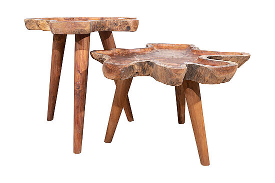 GROVE İKİLİ SEHPA BÜYÜK 75x45cm-KÜÇÜK 60x60cm - 1