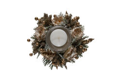 GÜLLÜ MUMLUK GOLD 25X10 CM - 2