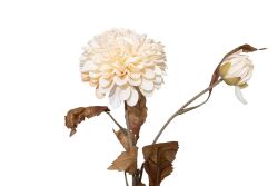 HA5XYD1840CFQGHBE YAPAY DAHLIA ÇİÇEĞİ KREM 61 CM - 2