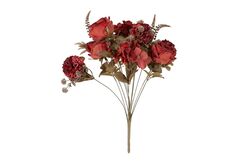 YAPAY ÇİÇEK - HD10187 BUKET ÇİÇEK R140-KIRMIZI 57 CM