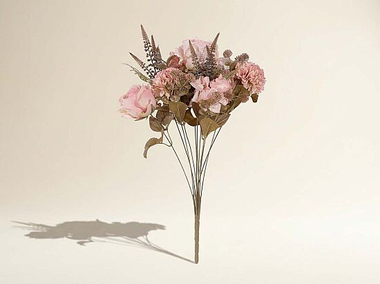 HD10187 BUKET ÇİÇEK R190-PUDRA PEMBE 57 CM - 1