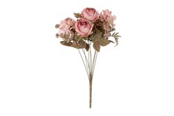 YAPAY ÇİÇEK - HD10194 BUKET ÇİÇEK R147-PEMBE 51 CM