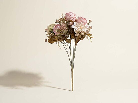 HD10194 BUKET ÇİÇEK R190-PUDRA PEMBE 51 CM - 1