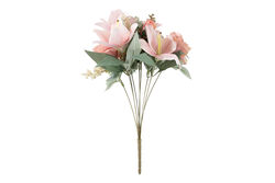 SWEET FLOWERS - HD9481 BUKET ÇİÇEK PEMBE-SOMON 66cm