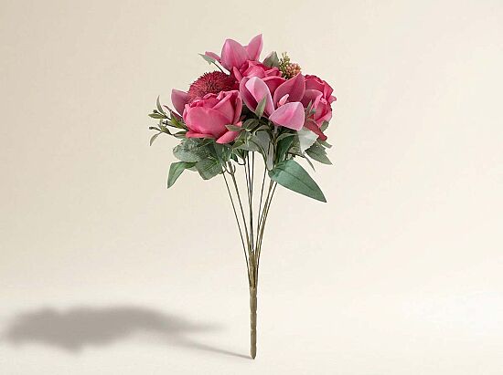 HD9776 BUKET ÇİÇEK PEMBE 49cm - 1
