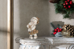 HEDİYE TUTAN KURABİYE ÇOCUK 9x15 cm KREM-GOLD - 3