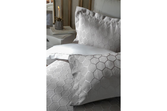 HENRİ PİKE - YATAK ÖRTÜSÜ 240x250 3 PRC GRİ - 4