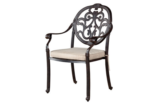 VERDE HS2014DIN/9C KOLLU SANDALYE KAHVE 65x59x94cm - 2