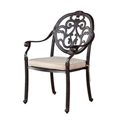 VERDE HS2014DIN/9C KOLLU SANDALYE KAHVE 65x59x94cm - KERVAN