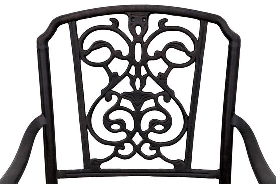 VERDE HS201809/7 MANHATTAN KOLLU SANDALYE KAHVE 50x55x95cm - 3