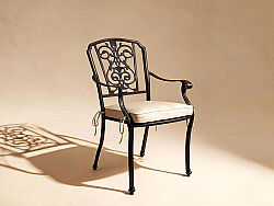 VERDE HS201809/7 MANHATTAN KOLLU SANDALYE KAHVE 50x55x95cm - 2