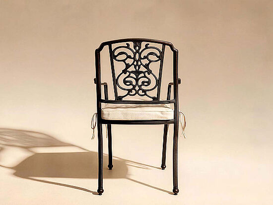 VERDE HS201809/7 MANHATTAN KOLLU SANDALYE KAHVE 50x55x95cm - 3