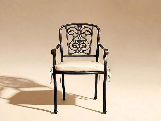 VERDE HS201809/7 MANHATTAN KOLLU SANDALYE KAHVE 50x55x95cm - 1