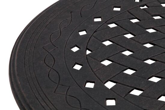 HS201809/7 MANHATTAN OVAL MASA KAHVE 152x97x74cm - 3