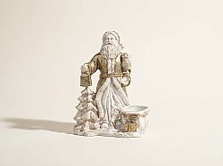 FENERLİ NOEL BABA 14x20cm KREM-GOLD (YLBŞ) HYK1040 - KERVAN