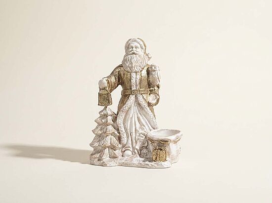 FENERLİ NOEL BABA 14x20cm KREM-GOLD (YLBŞ) HYK1040 - 1