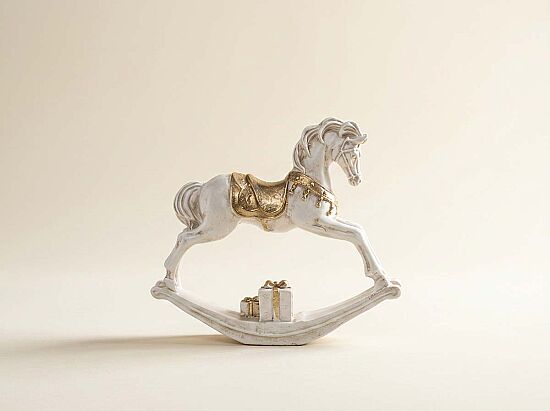 SALLANAN AT 22x19 cm KREM-GOLD HYK1045 - 1